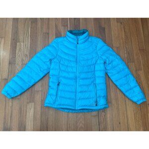 LL Bean Jacket Ultralight 850 Down Puffer Coat DownTek Pertex Women’s Size M